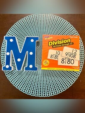 Division Flash Cards- Sealed